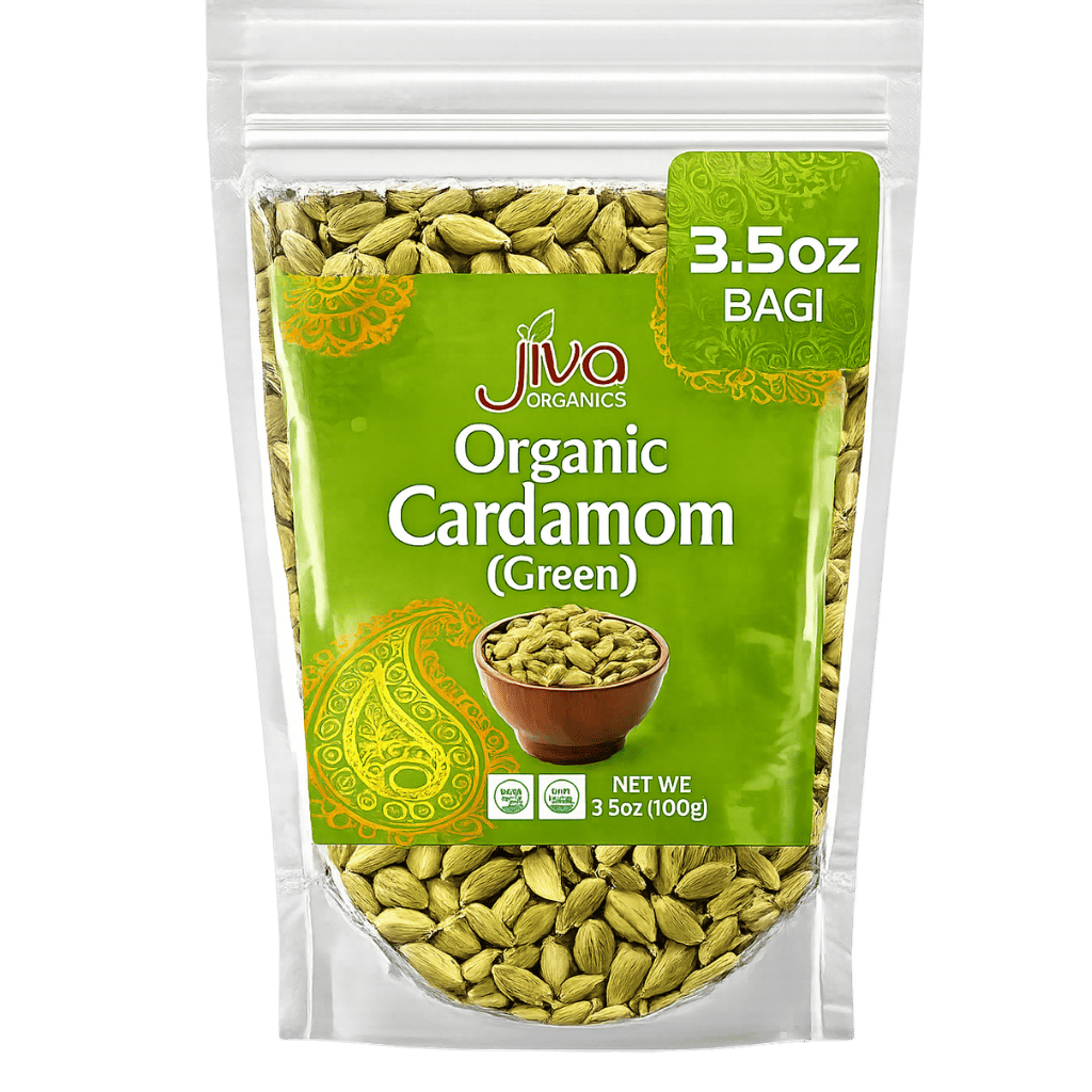 Jiva Organics Green Cardamom 100 g buy online USA - 1